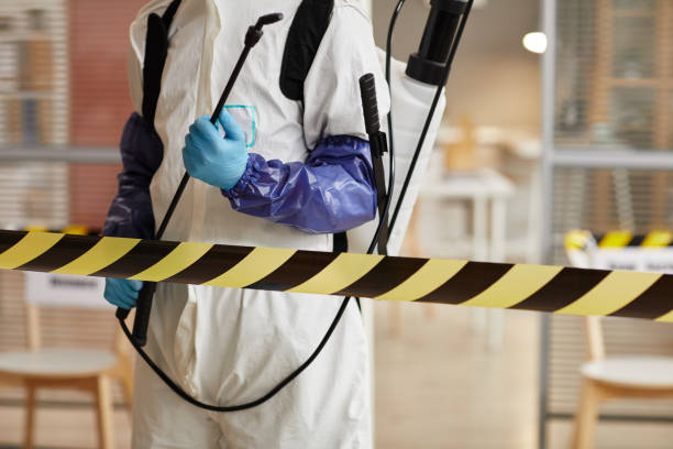 Professional Crime Scene Cleanup technician working in Lambertville, MI